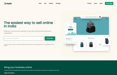 shopify clone web design using tailwind js